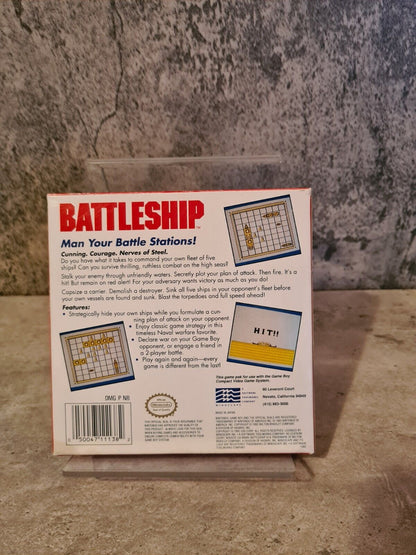 Nintendo Game Boy Classic Battleship mit OVP und Anleitung USA - T-Retro-Games 