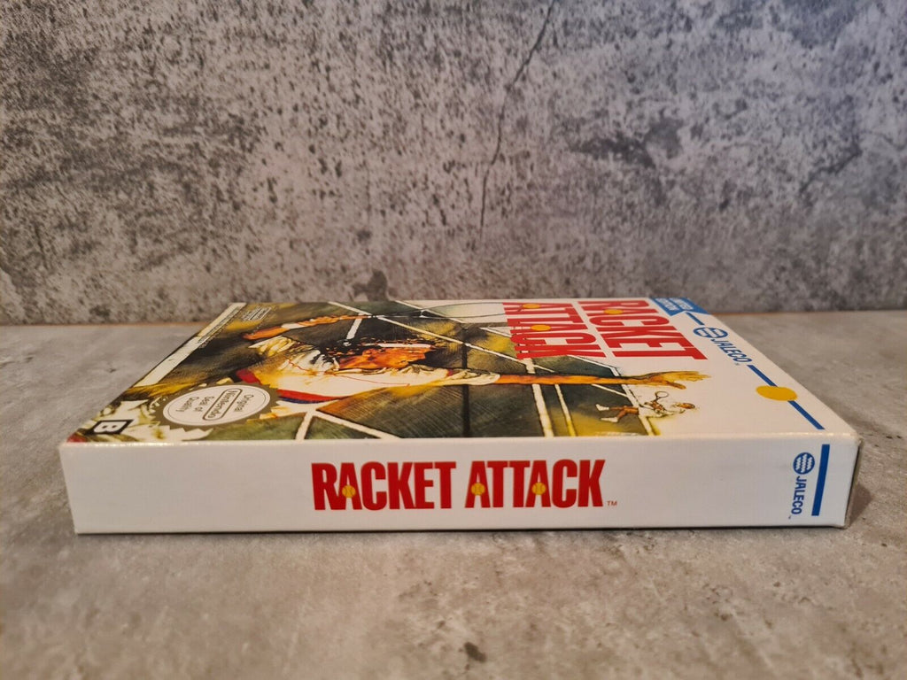 Nintendo NES Racket Attack mit OVP und Anleitung NOE - T-Retro-Games 
