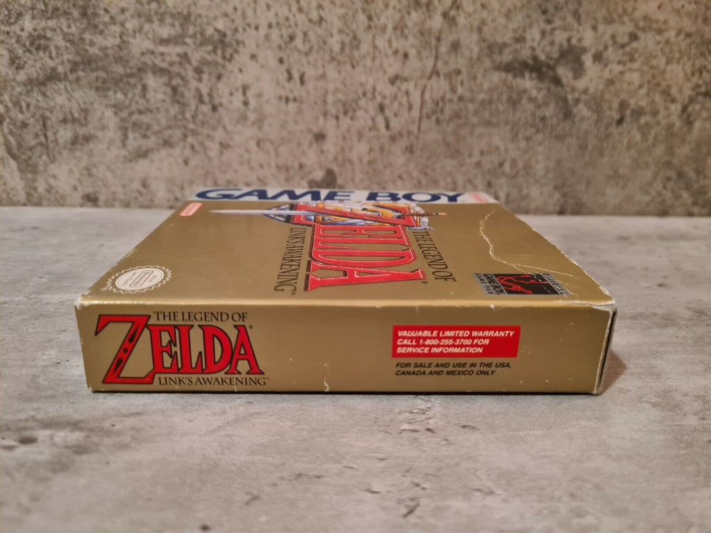 Nintendo Game Boy The Legend of Zelda Link's Awakening mit OVP und Anleitung USA - T-Retro-Games 