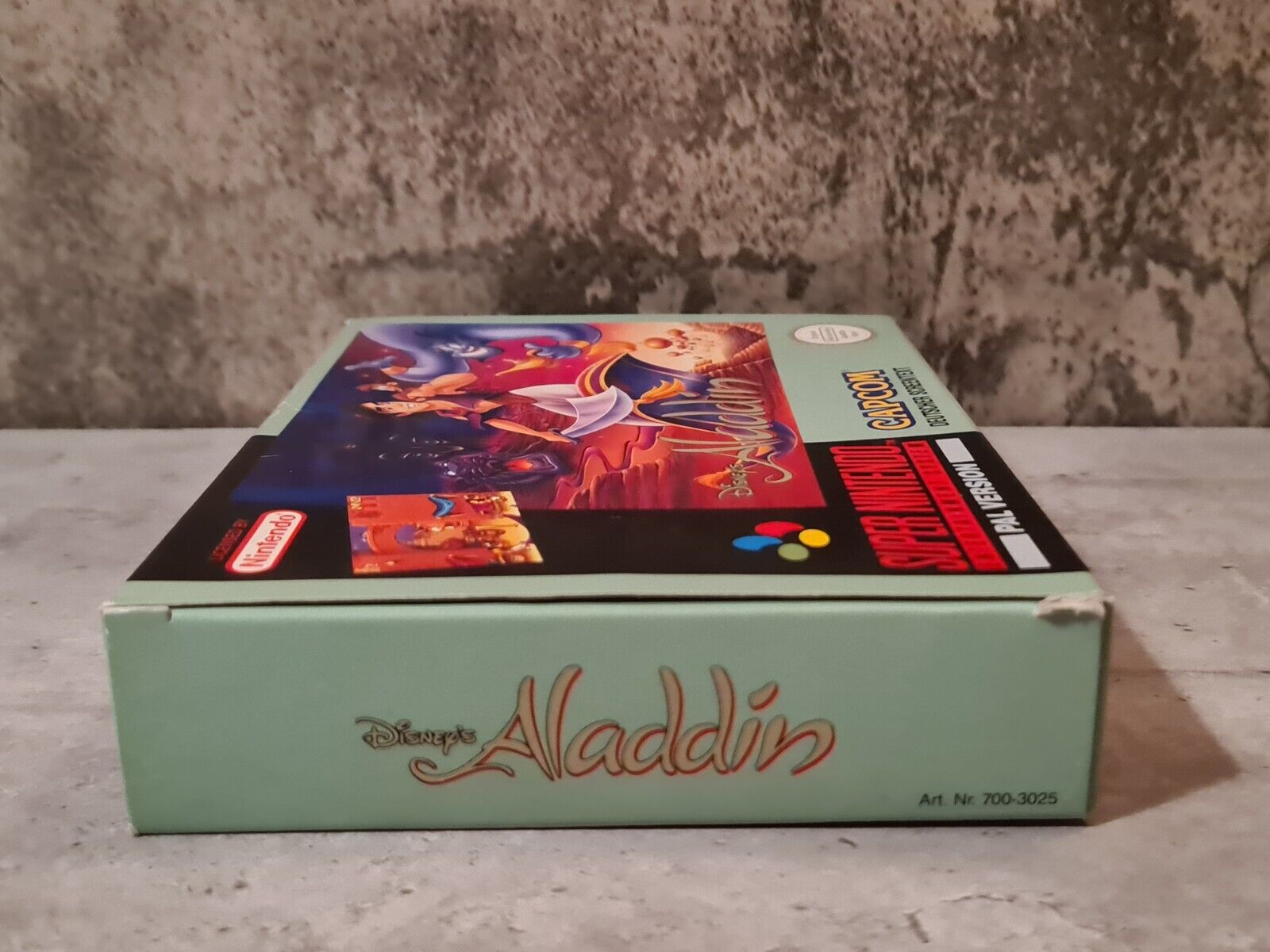 SNES Super Nintendo Disney's Aladdin mit OVP und Anleitung NOE/SFRG - T-Retro-Games 
