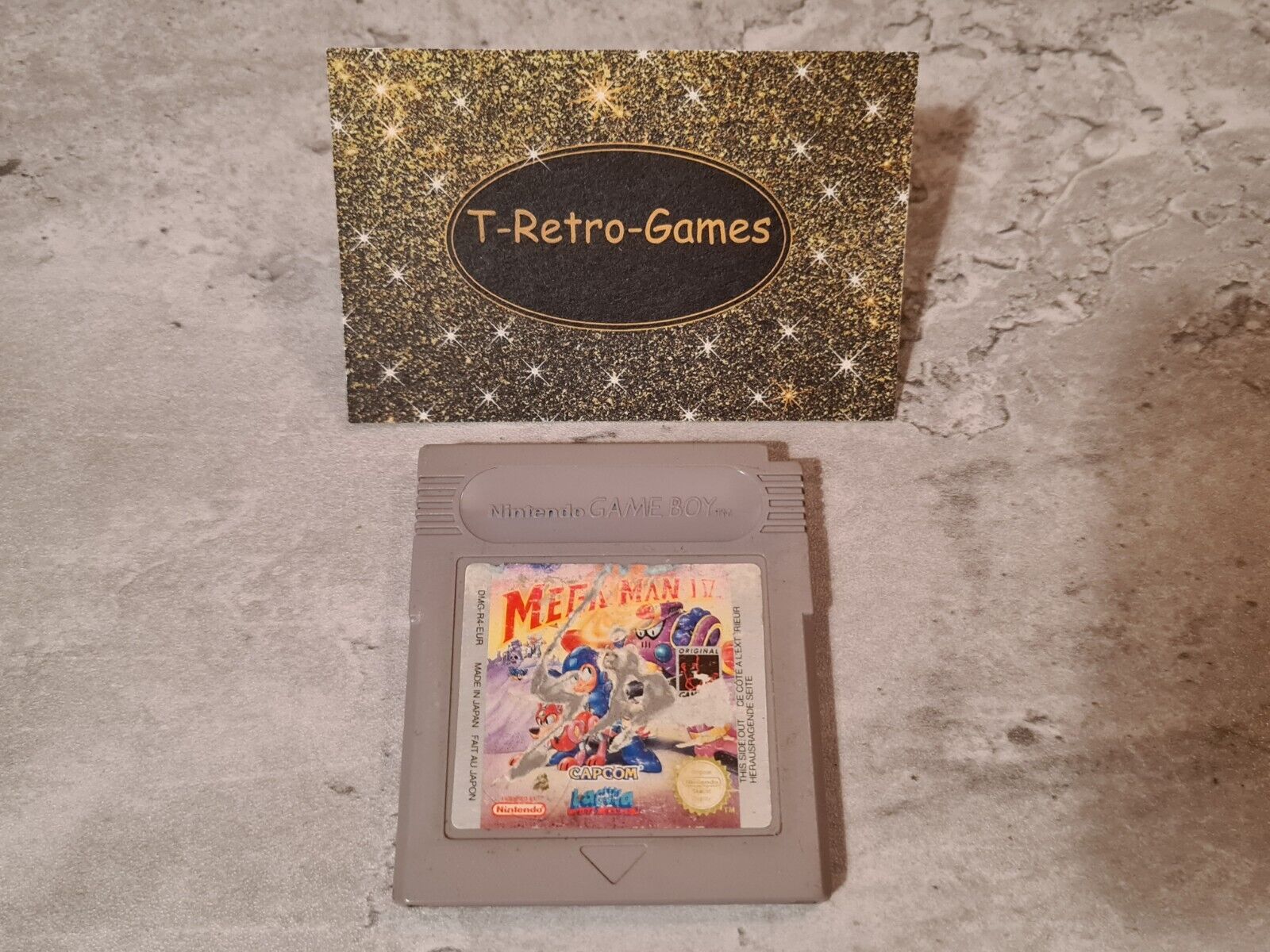 Nintendo Game Boy Classic Spiel Mega Man IV Modul EUR - T-Retro-Games 