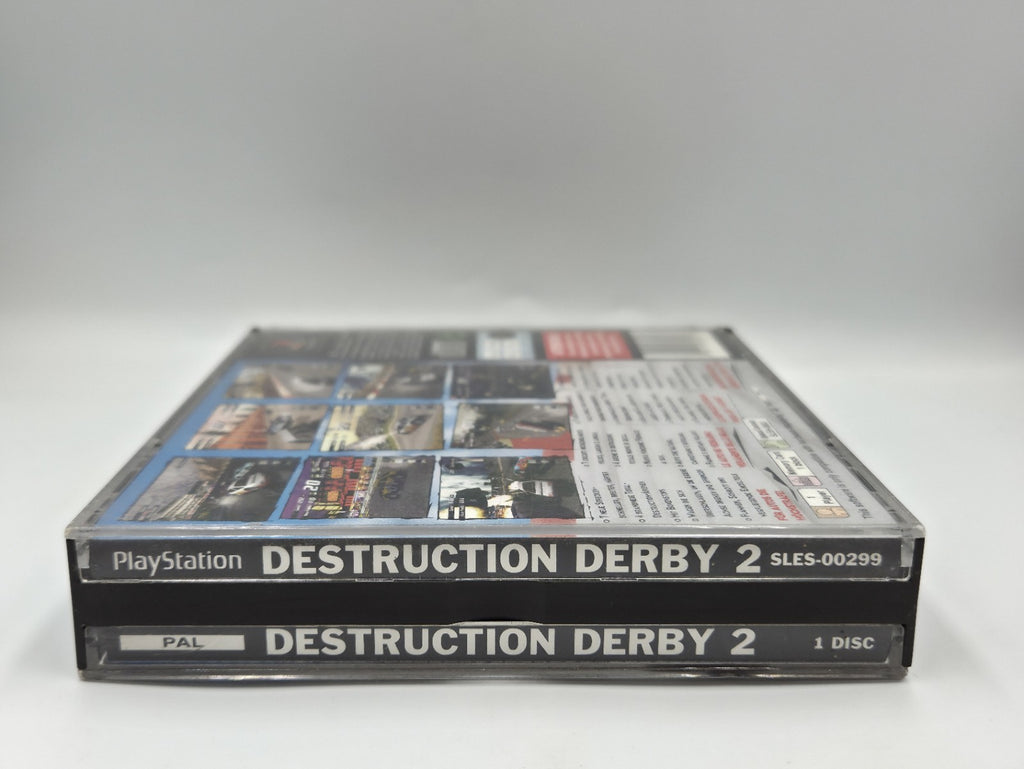 PS1 Playstation 1 Spiel Destruction Derby 2 mit OVP und Anleitung Big Box 
