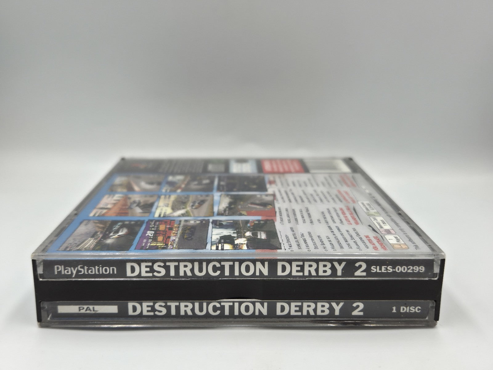 PS1 Playstation 1 Spiel Destruction Derby 2 mit OVP und Anleitung Big Box 