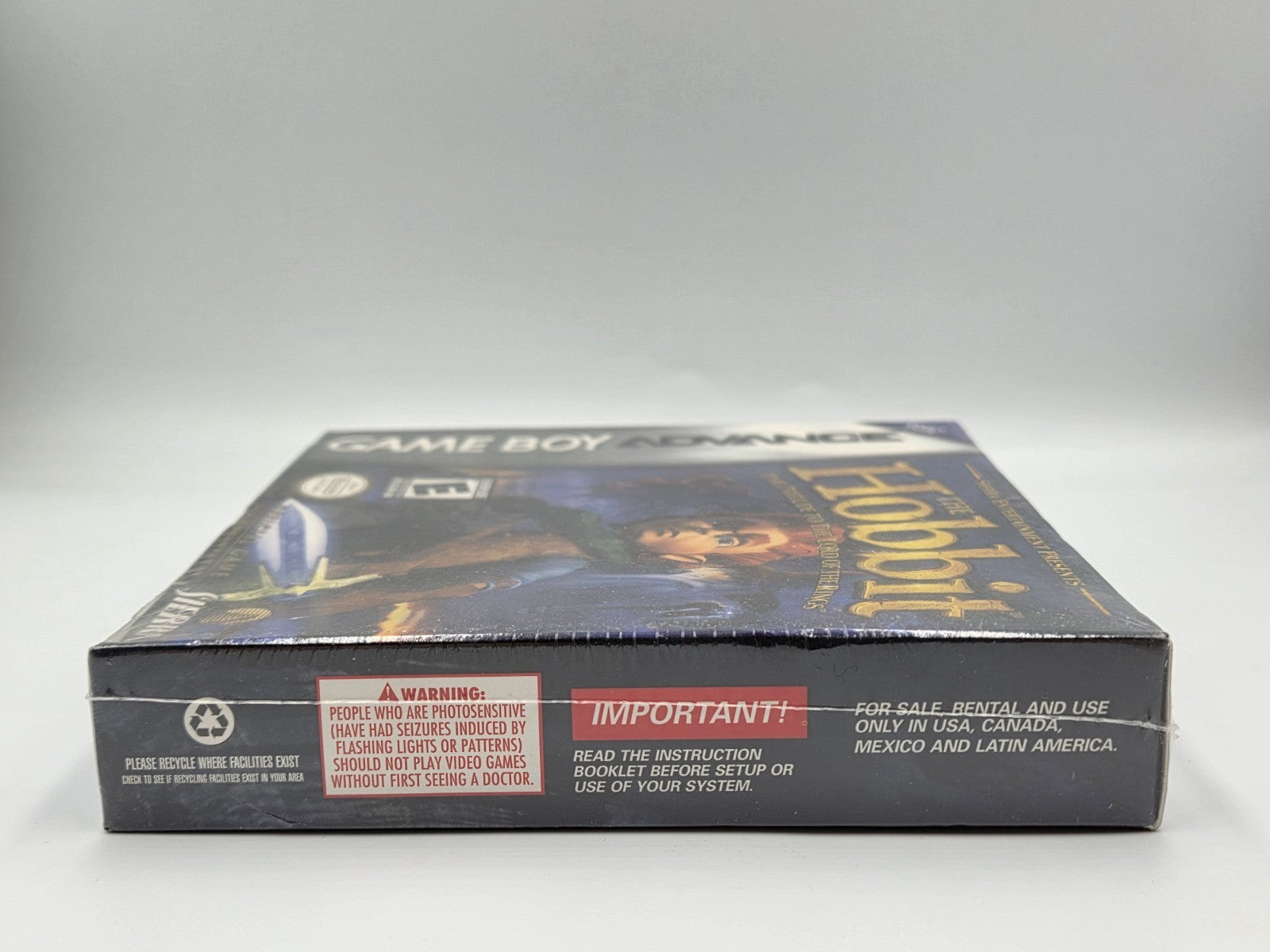 Nintendo Game Boy Advance The Hobbit USA Sealed  Neu New