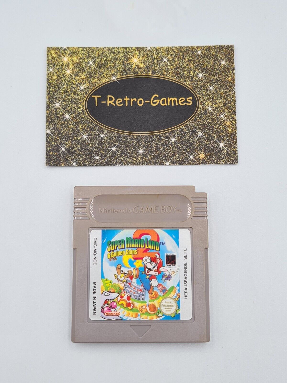 Nintendo Game Boy Classic Spiel Super Mario Land 2: 6 Golden Coins Modul NOE - T-Retro-Games 