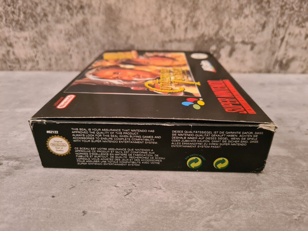 SNES Super Nintendo Cutthroat Island mit OVP und Anleitung EUR - T-Retro-Games 