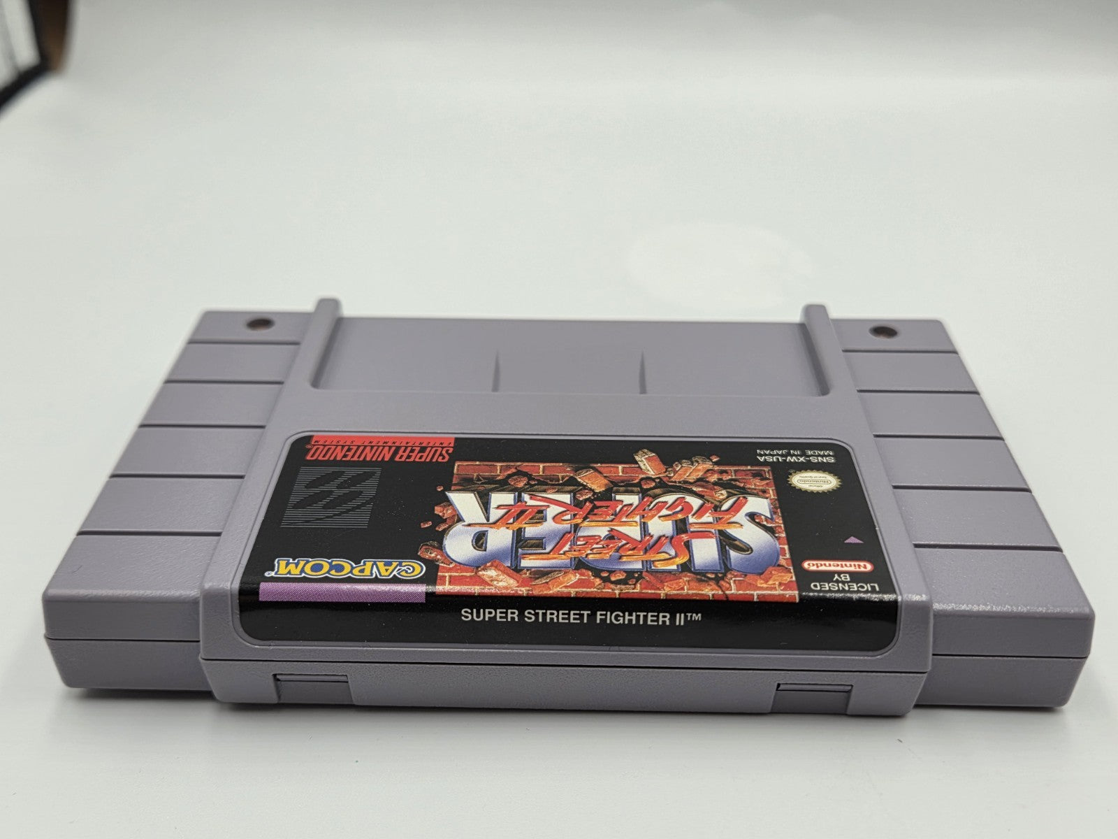 SNES Super Nintendo Super Street Fighter II mit OVP und Anleitung NTSC-USA