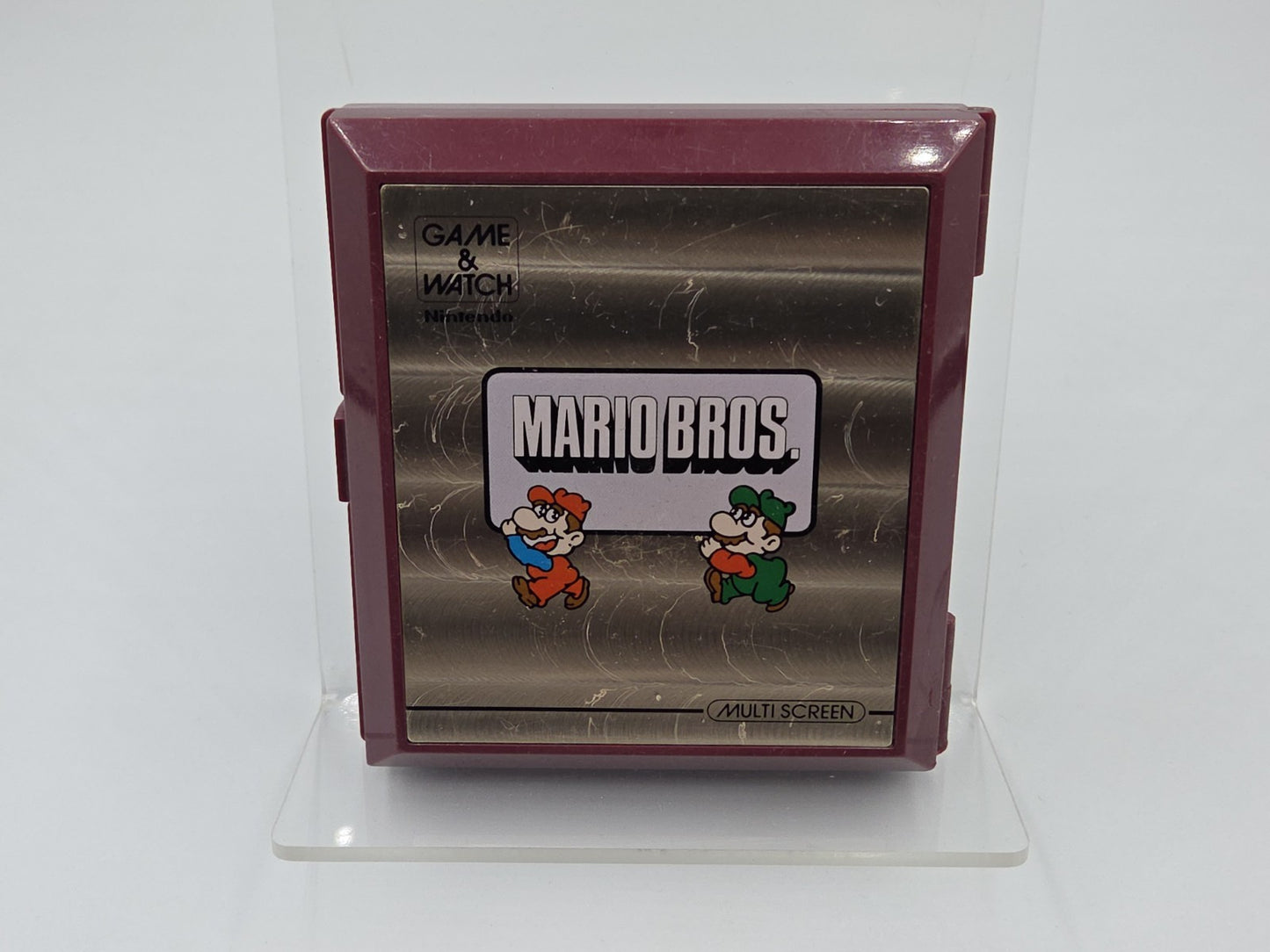 Nintendo Game & Watch Mario Bros. Konsole Console 1983 Multi Screen