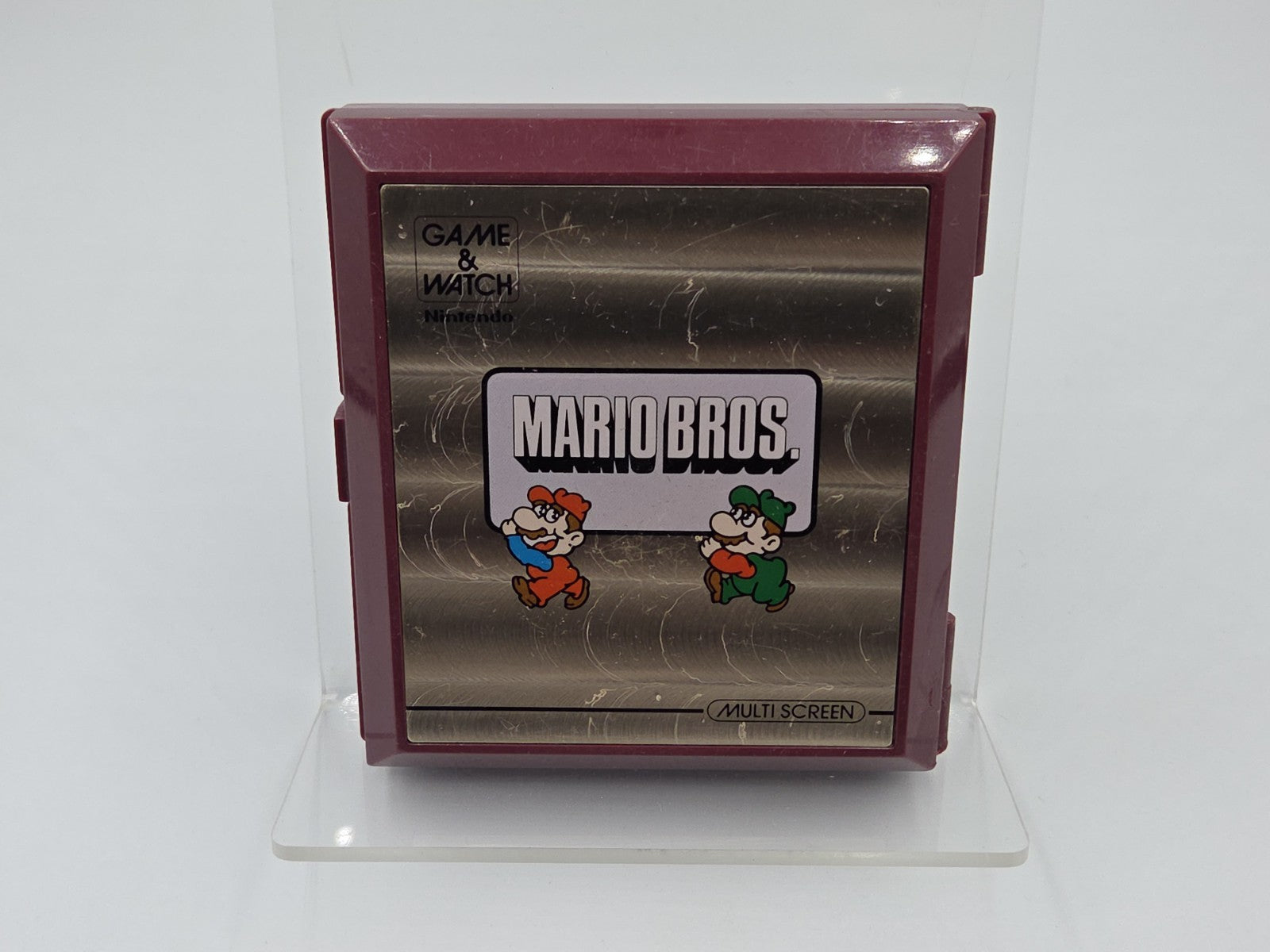 Nintendo Game & Watch Mario Bros. Konsole Console 1983 Multi Screen