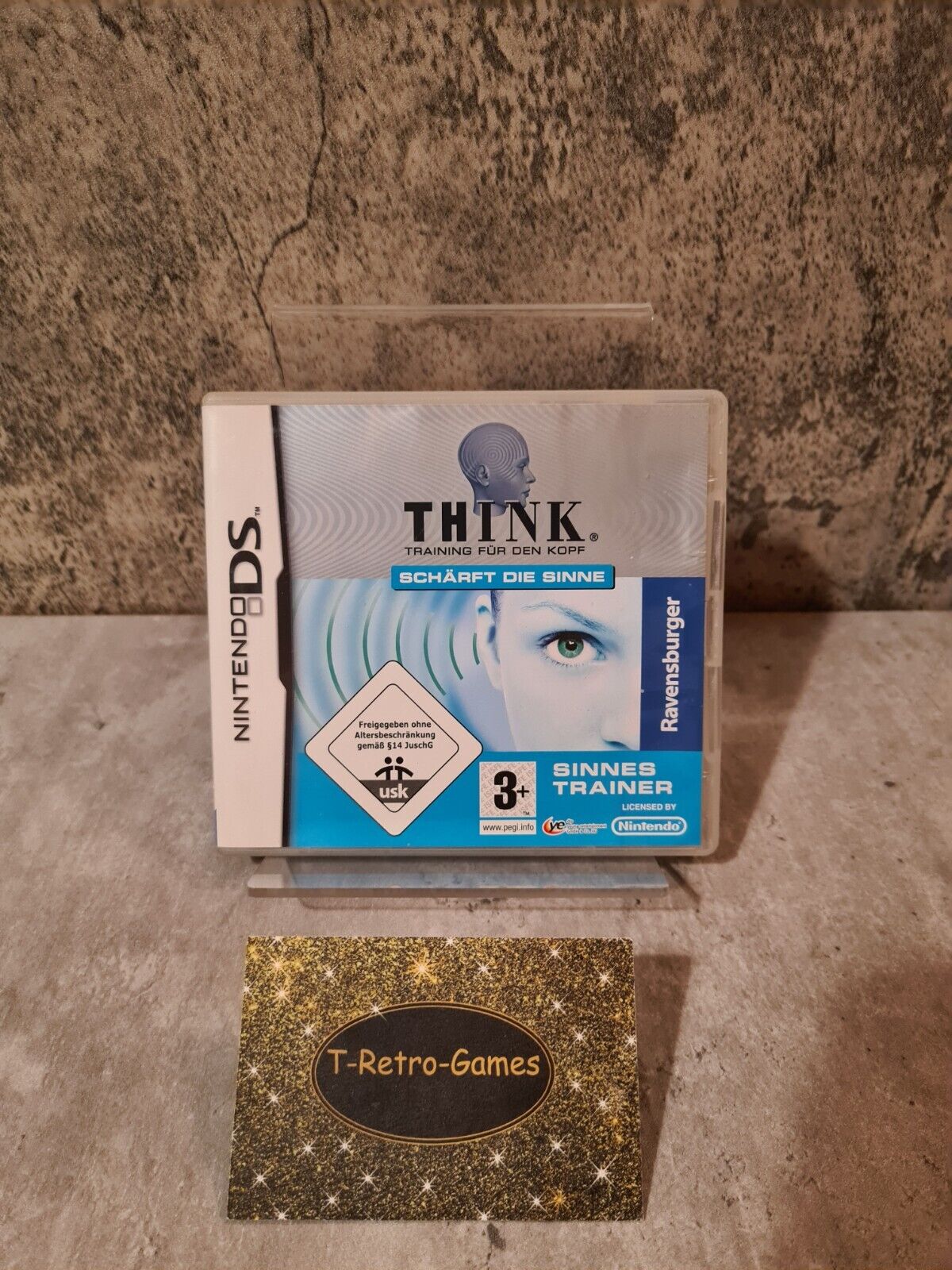 Nintendo DS Think Training für den Kopf mit OVP und Anleitung NOE - T-Retro-Games 