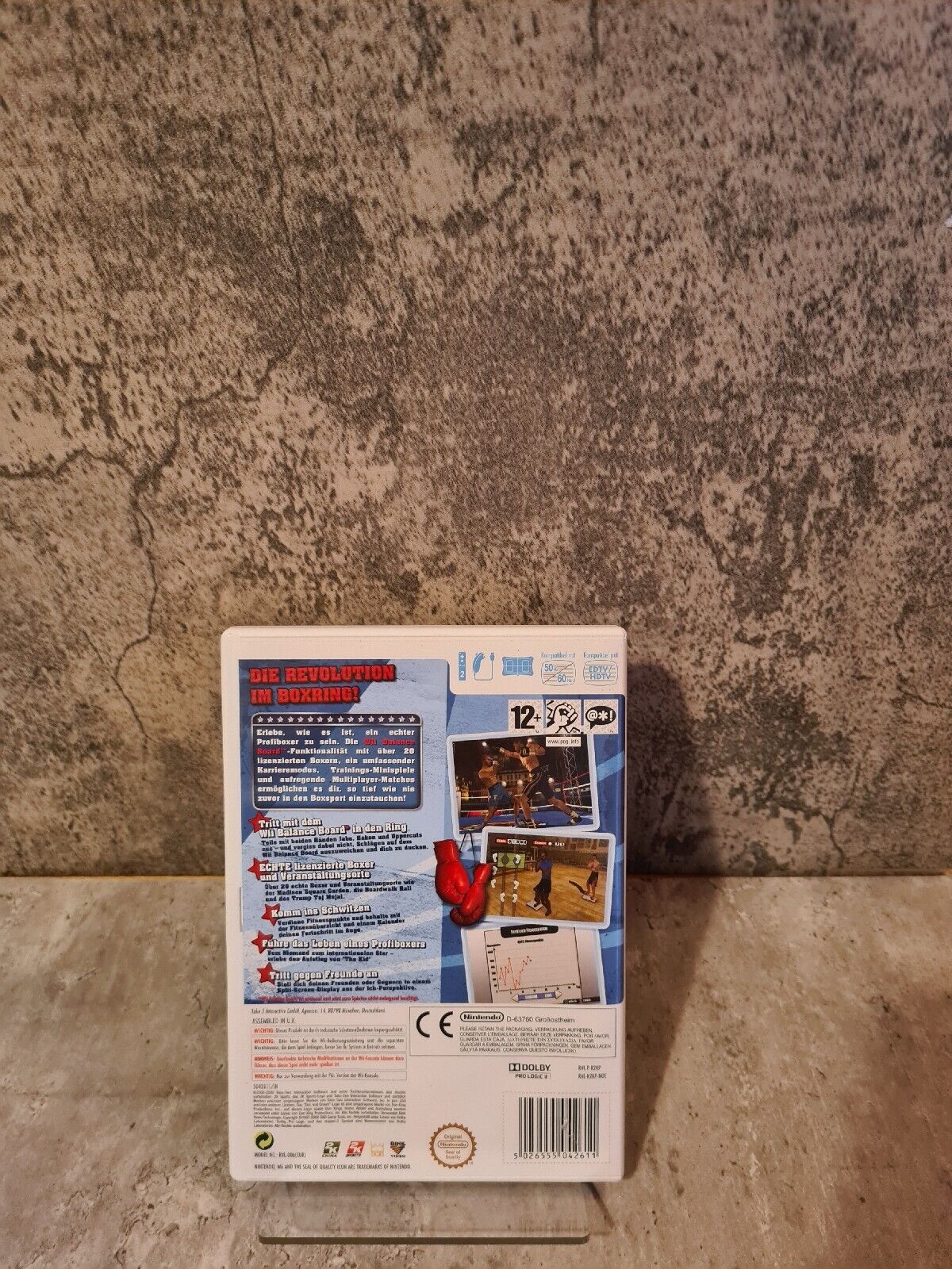Nintendo Wii Spiel Don King Boxing mit OVP und Anleitung NOE - T-Retro-Games 