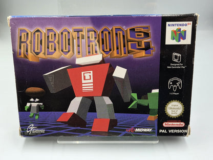 N64 Nintendo 64 RoboTron 64 mit OVP und Anleitung EUR