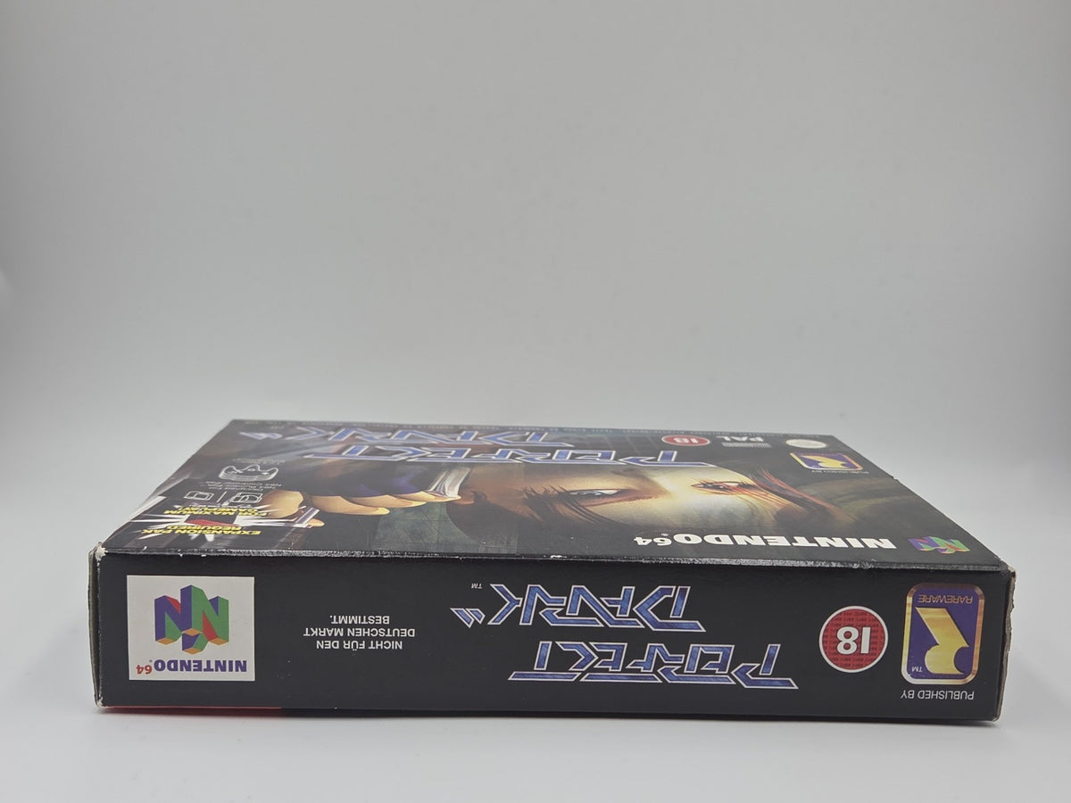 N64 Nintendo 64 Spiel Perfect Dark mit OVP und Anleitung EUR