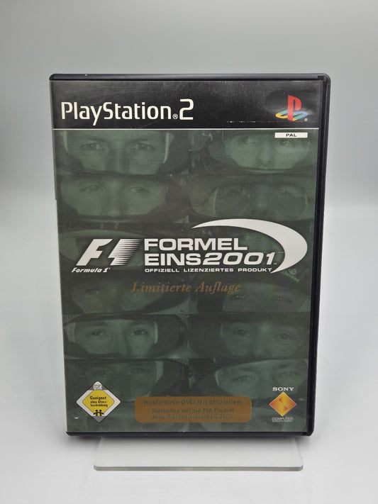 PS2 Playstation 2 Formel Eins 2001 mit OVP und Anleitung Deutsch 2 Discs