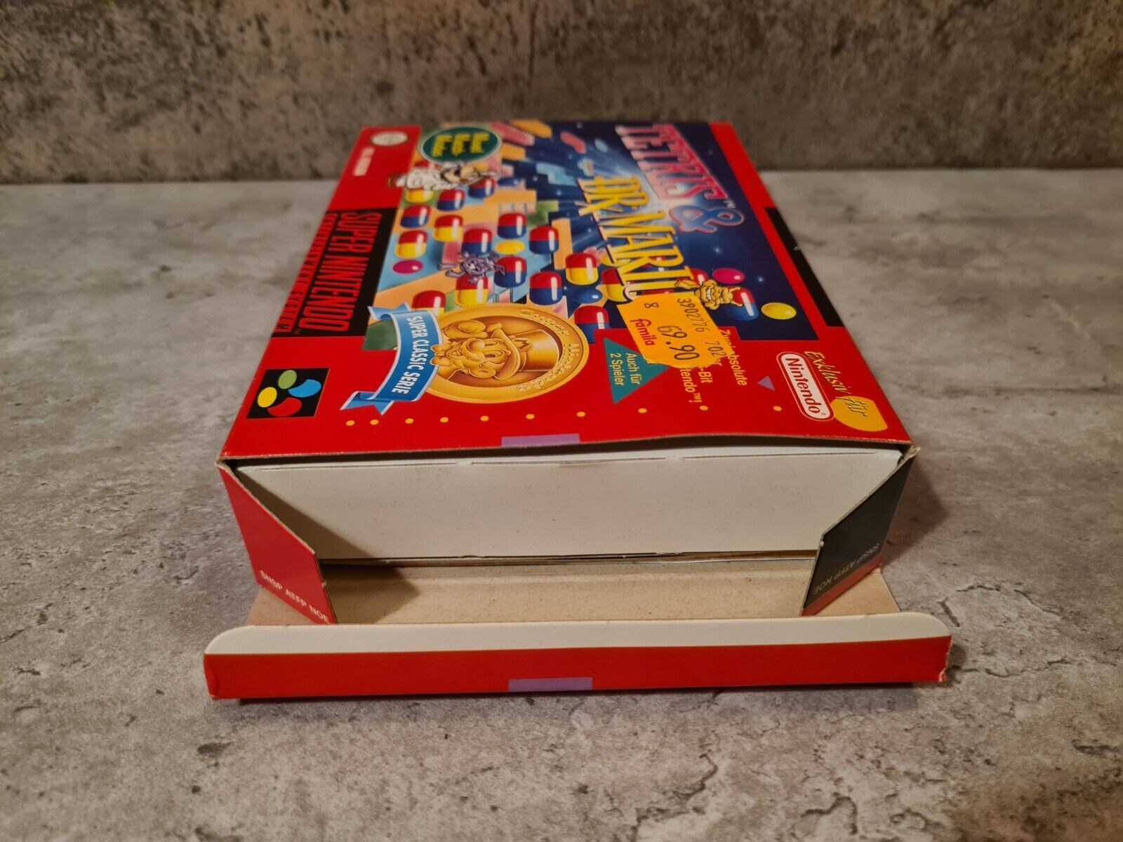 SNES Super Nintendo Tetris & Dr. Mario mit OVP und Anleitung NOE - T-Retro-Games 