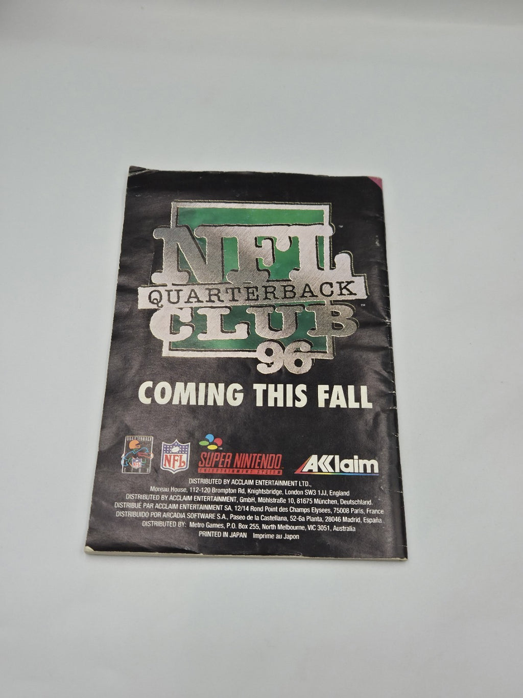 SNES Super Nintendo Spiel Foreman For Real mit OVP und Anleitung EUR