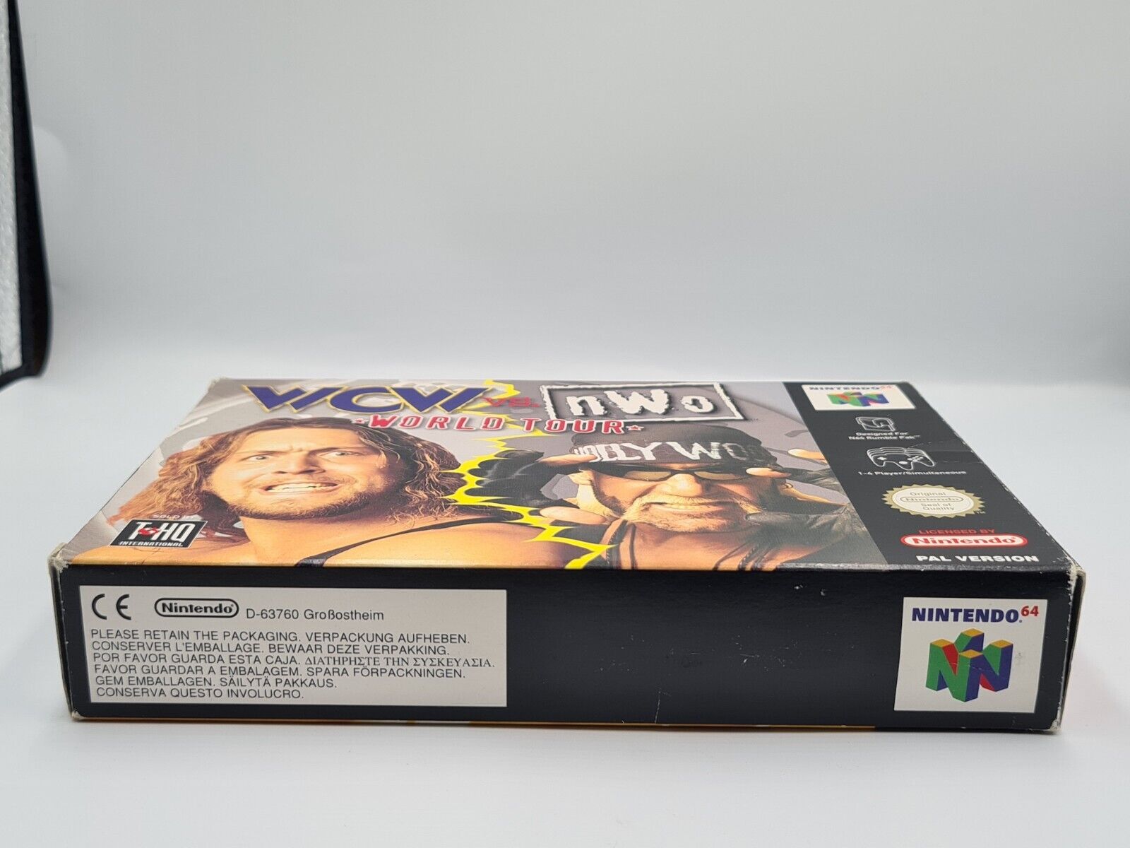 N64 Nintendo 64 WCW vs. NWO World Tour mit OVP und Anleitung EUR - T-Retro-Games 