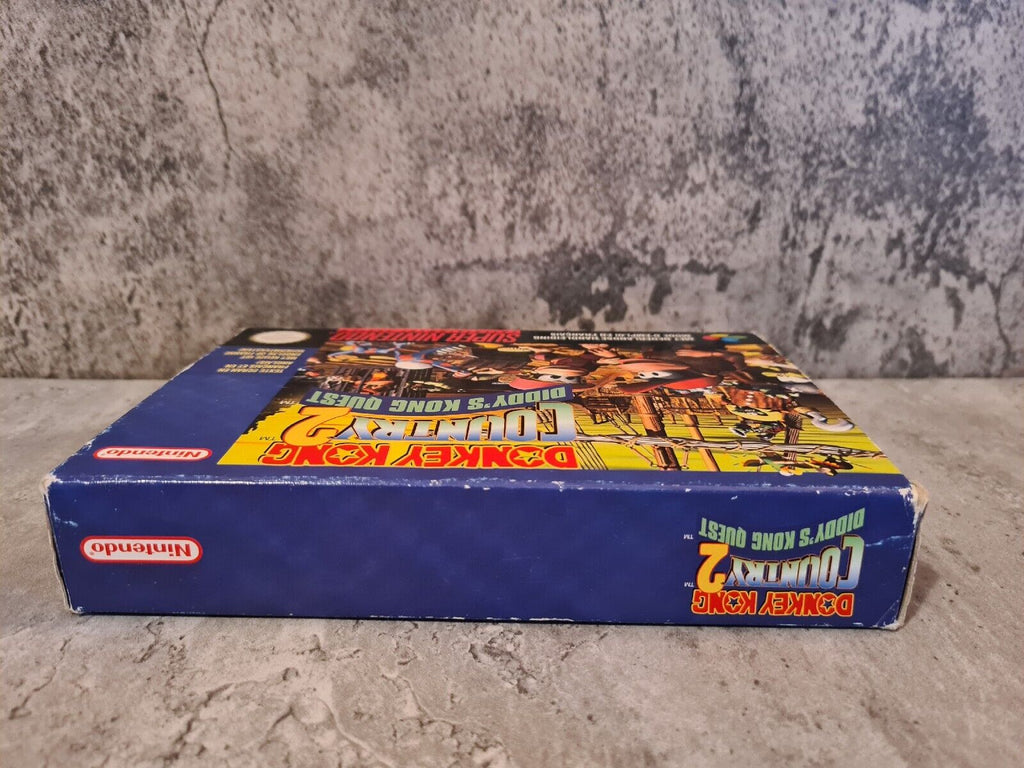 Super Nintendo Donkey Kong Country 2 Diddy's Kong Quest + OVP + Anleitung FAH - T-Retro-Games 