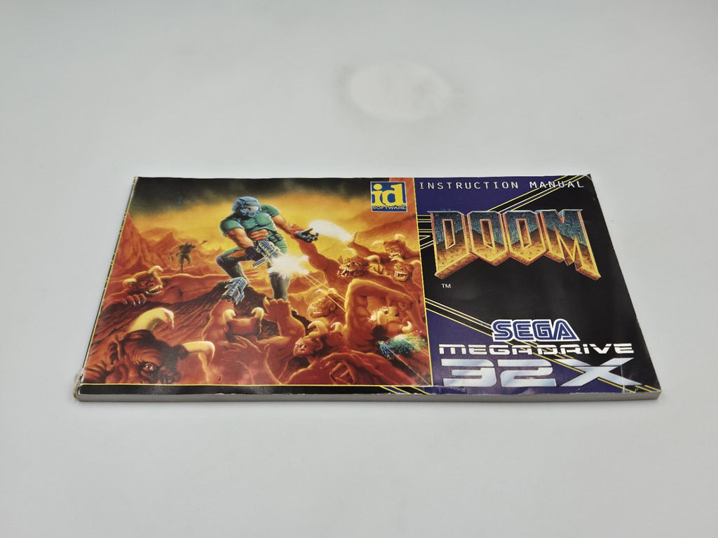 Sega Mega Drive 32x Spiel Doom mit OVP und Anleitung Multilingual 
