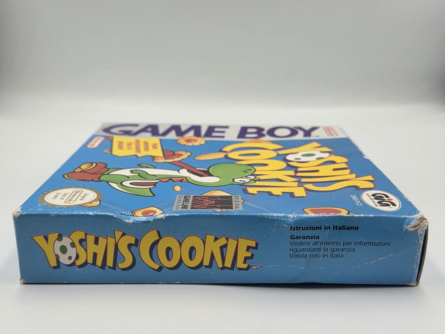 Nintendo Game Boy Classic Yoshi's Cookie mit OVP und Anleitung ITA - T-Retro-Games 