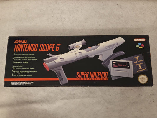 SNES Super NES Nintendo Scope 6 FAH OVP