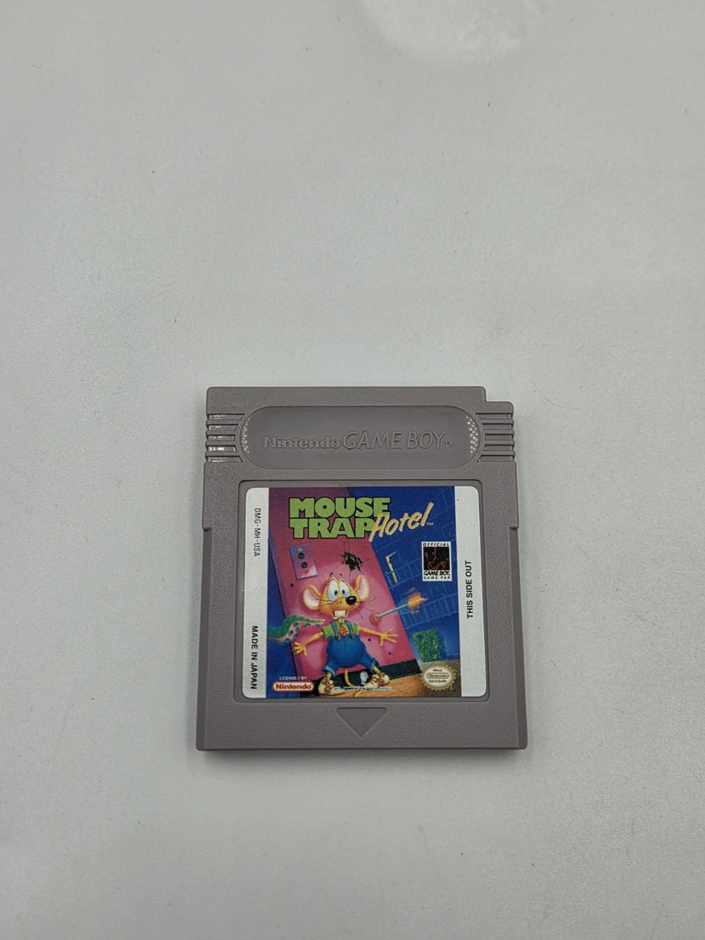 Nintendo Game Boy Classic Spiel Mouse Trap Hotel mit OVP und Anleitung USA