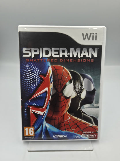 Nintendo Wii Spiel Spider-Man Shattered Dimensions mit OVP und Anleitung UKV