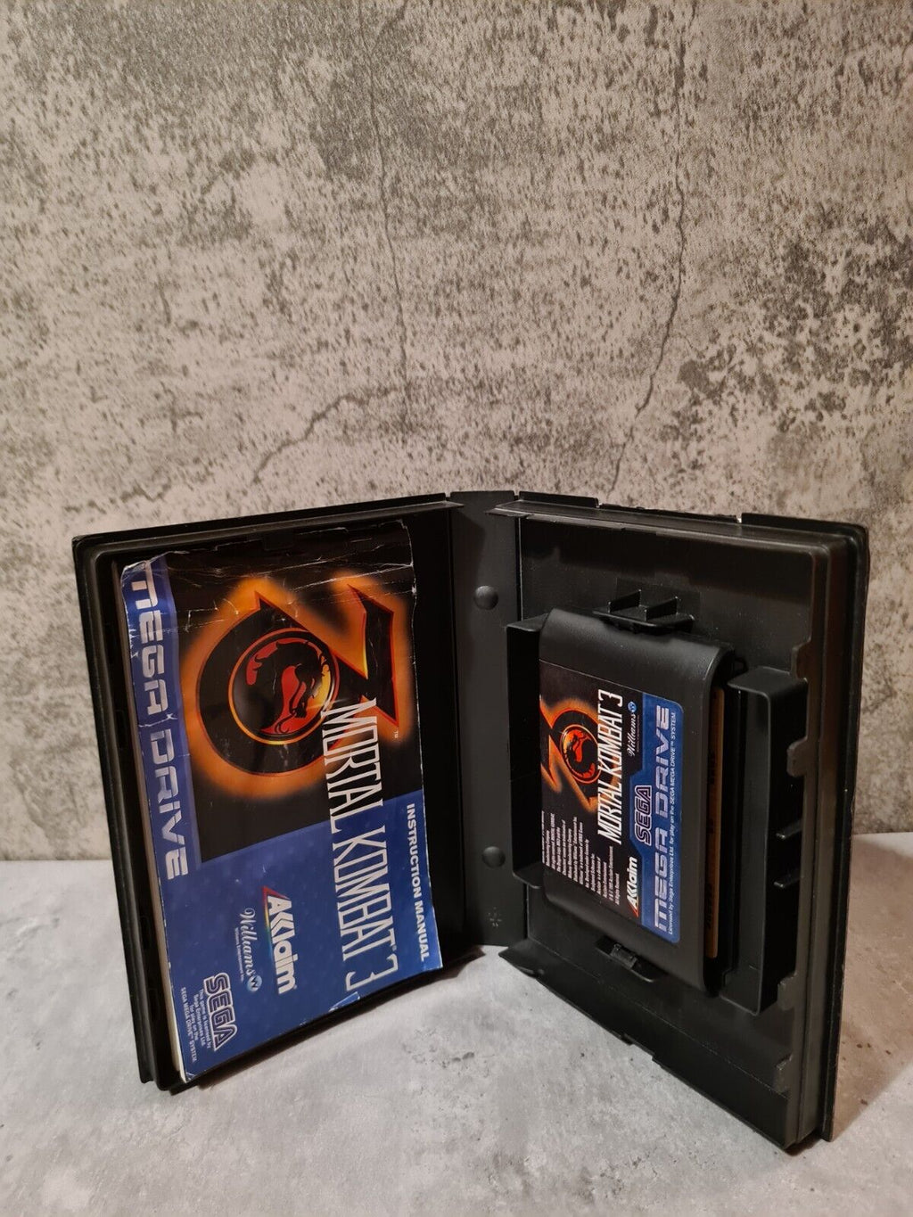 Sega Mega Drive Spiel Mortal Kombat 3 mit OVP und Anleitung Multi Language - T-Retro-Games 
