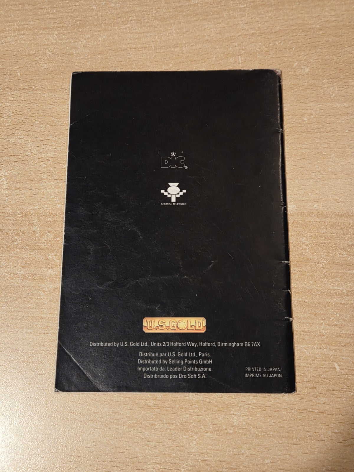 SNES Super Nintendo Hurricanes Instruction Booklet EUR
