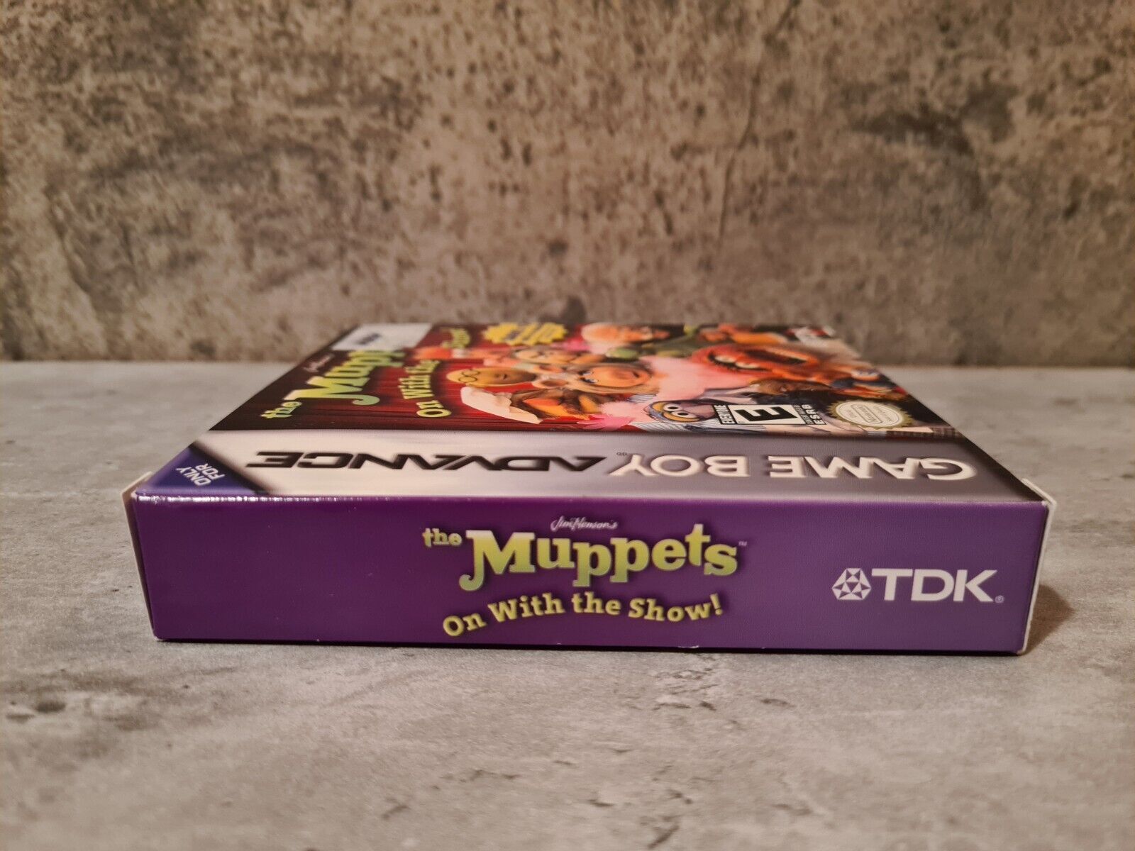 Nintendo Gameboy Advance The Muppets On with the Show! mit OVP und Anleitung USA - T-Retro-Games 