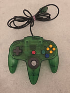 Nintendo 64 N64 Konsole Clear Green  Jungle Green  + Controller + Kabel USA