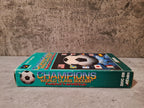 SFC Super Famicom Champions World Class Soccer mit OVP und Anleitung + Poster - T-Retro-Games 