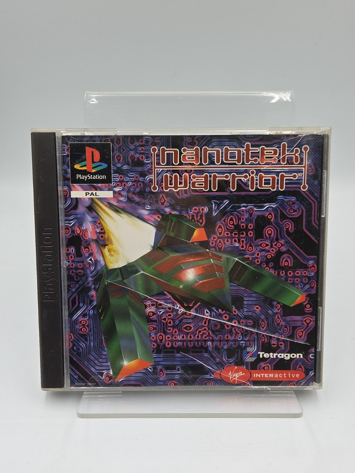 PS1 Playstation 1 Spiel Nanotek Warrior mit OVP und Anleitung Multilingual