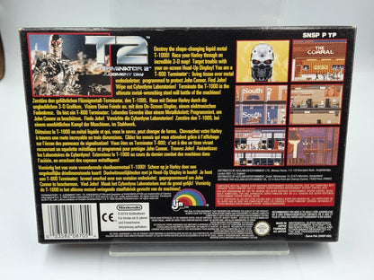 SNES Super Nintendo T2 Terminator 2 Judgment Day mit OVP und Anleitung NOE