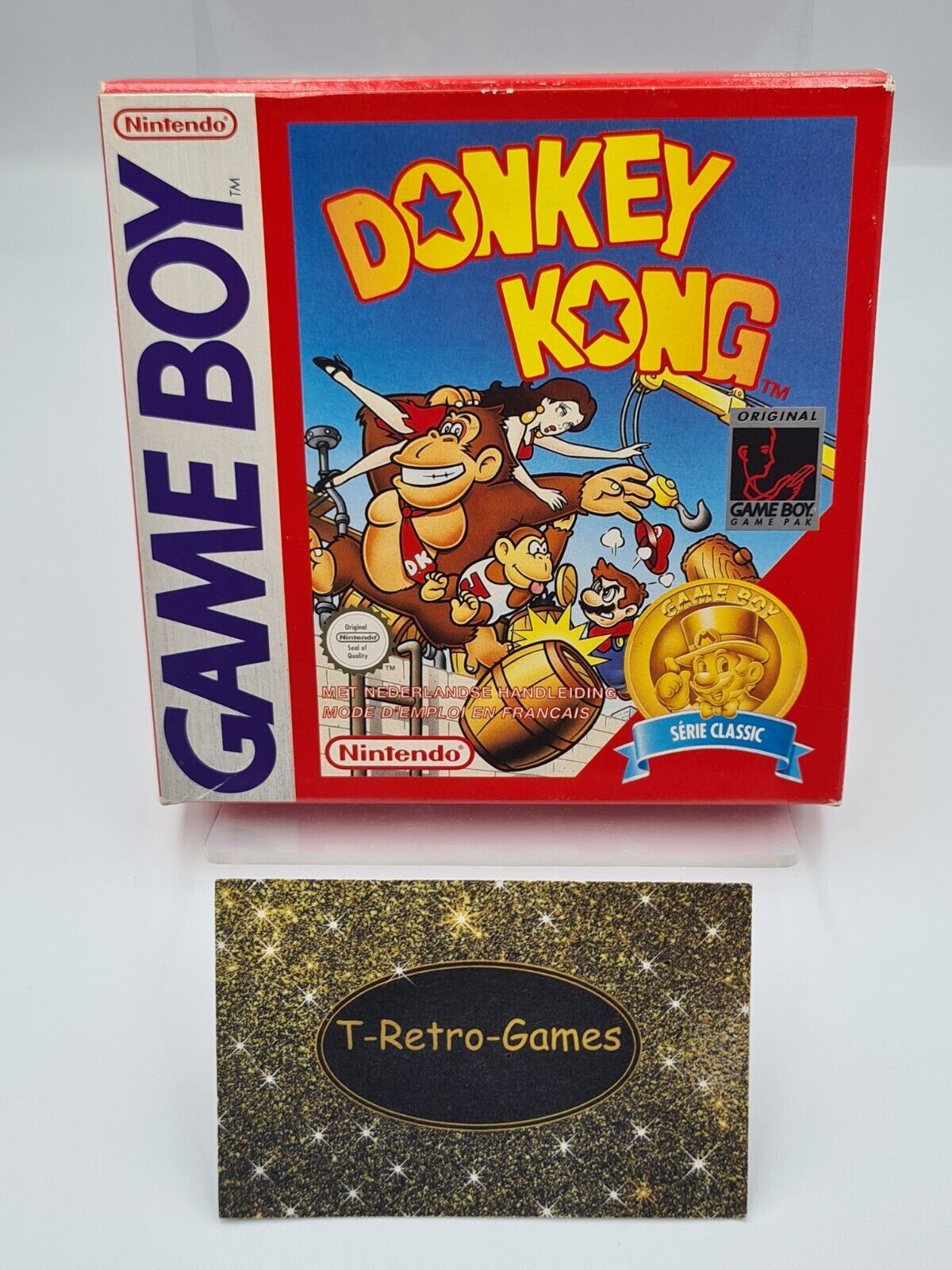 Nintendo Game Boy Classic Donkey Kong mit OVP und Anleitung FAH - T-Retro-Games 