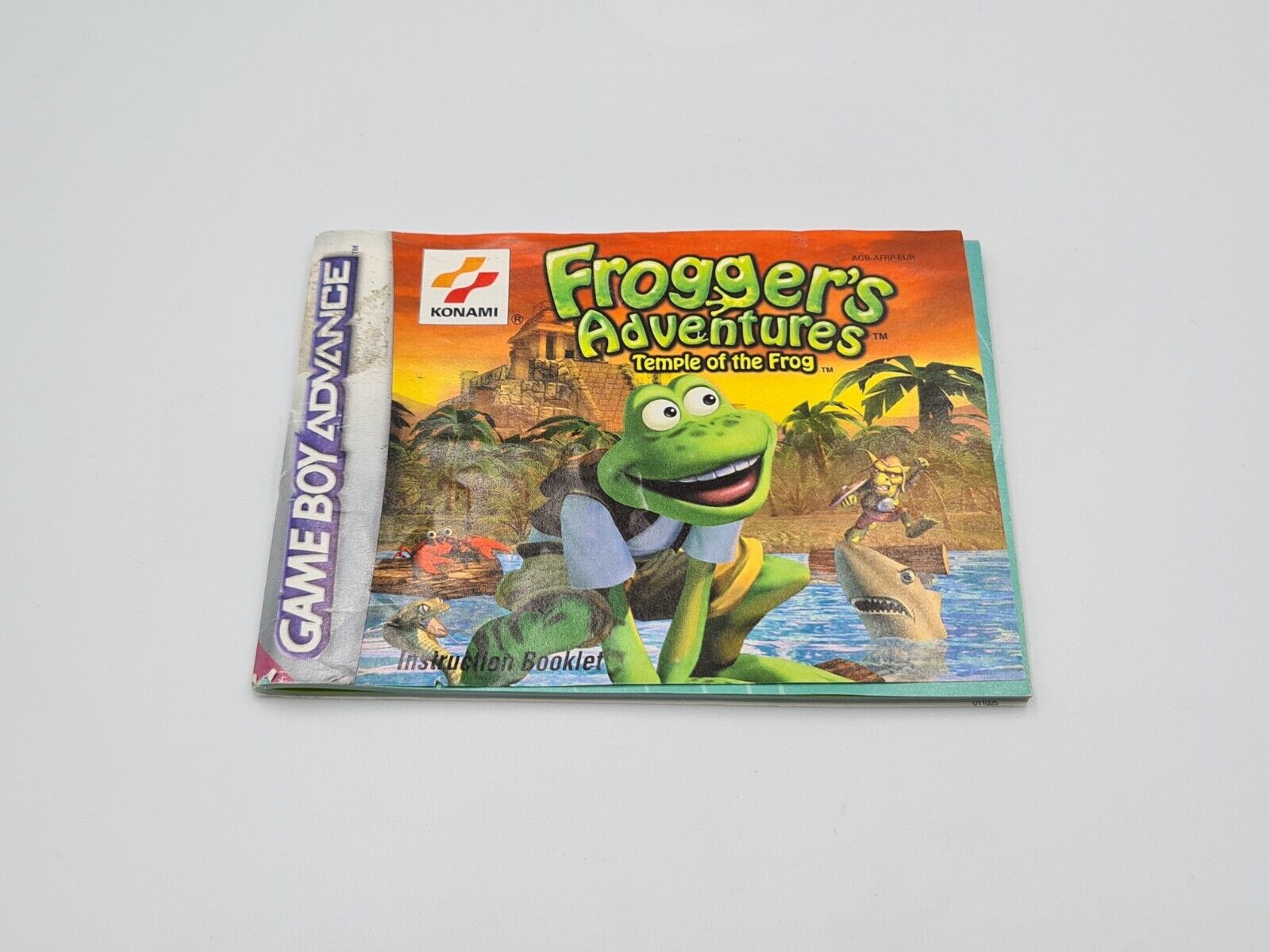 Game Boy Advance Frogger's Adventures Temple of The Frog mit OVP + Anleitung EUR - T-Retro-Games 