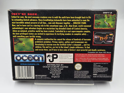 SNES Super Nintendo Spiel Jurassic Park mit OVP und Anleitung UKV