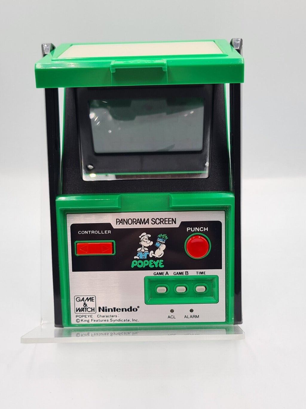 Nintendo Game & Watch Popeye OVP Panorama Screen PG-92 1983 - T-Retro-Games 