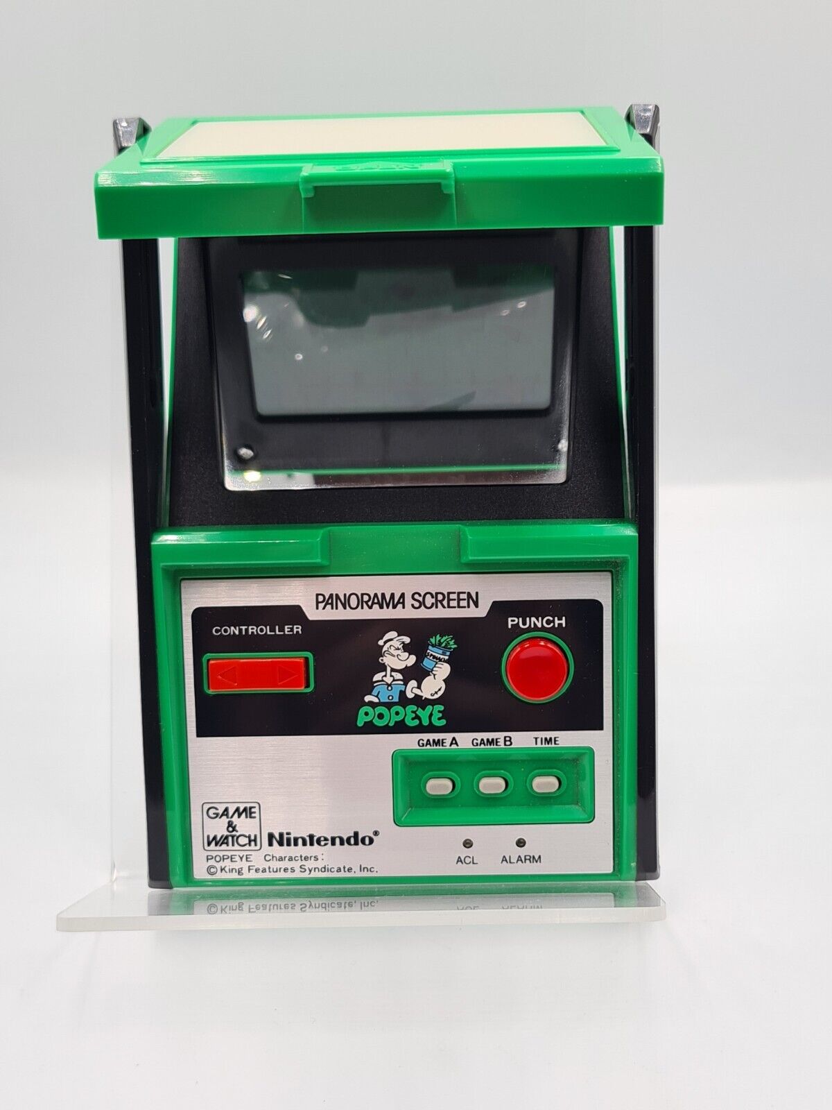 Nintendo Game & Watch Popeye OVP Panorama Screen PG-92 1983 - T-Retro-Games 