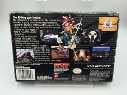 SNES Super Nintendo Chrono Trigger mit OVP und Anleitung NTSC-USA