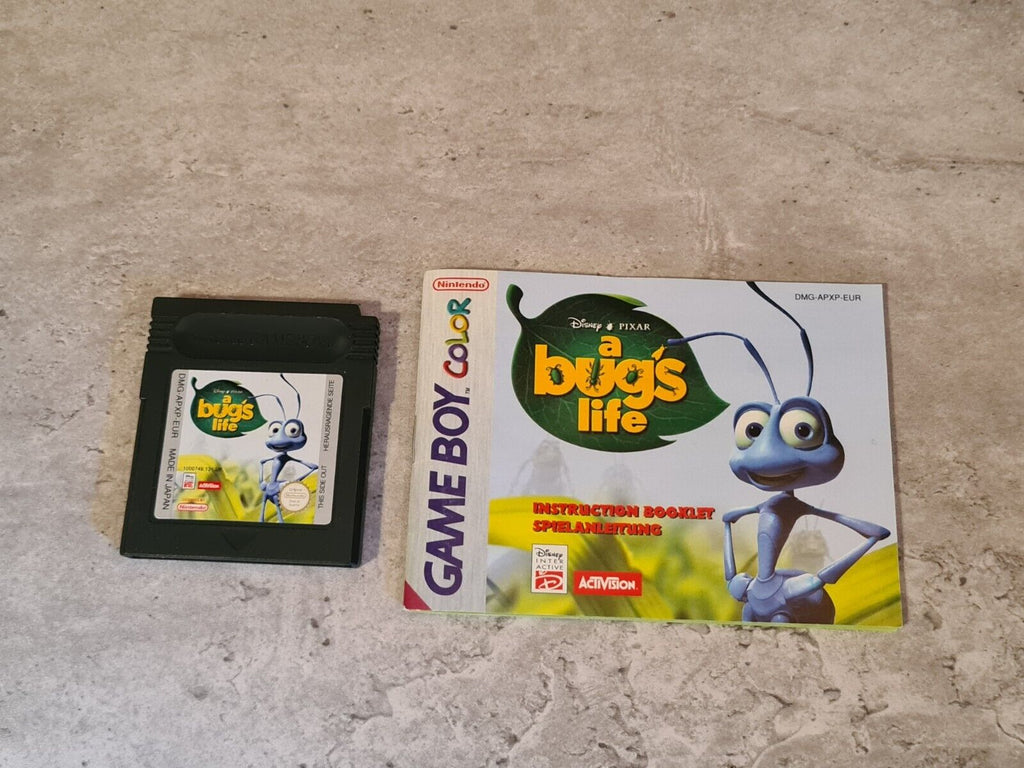 Game Boy Color Disney Pixar a Bug's Life mit OVP und Anleitung EUR - T-Retro-Games 