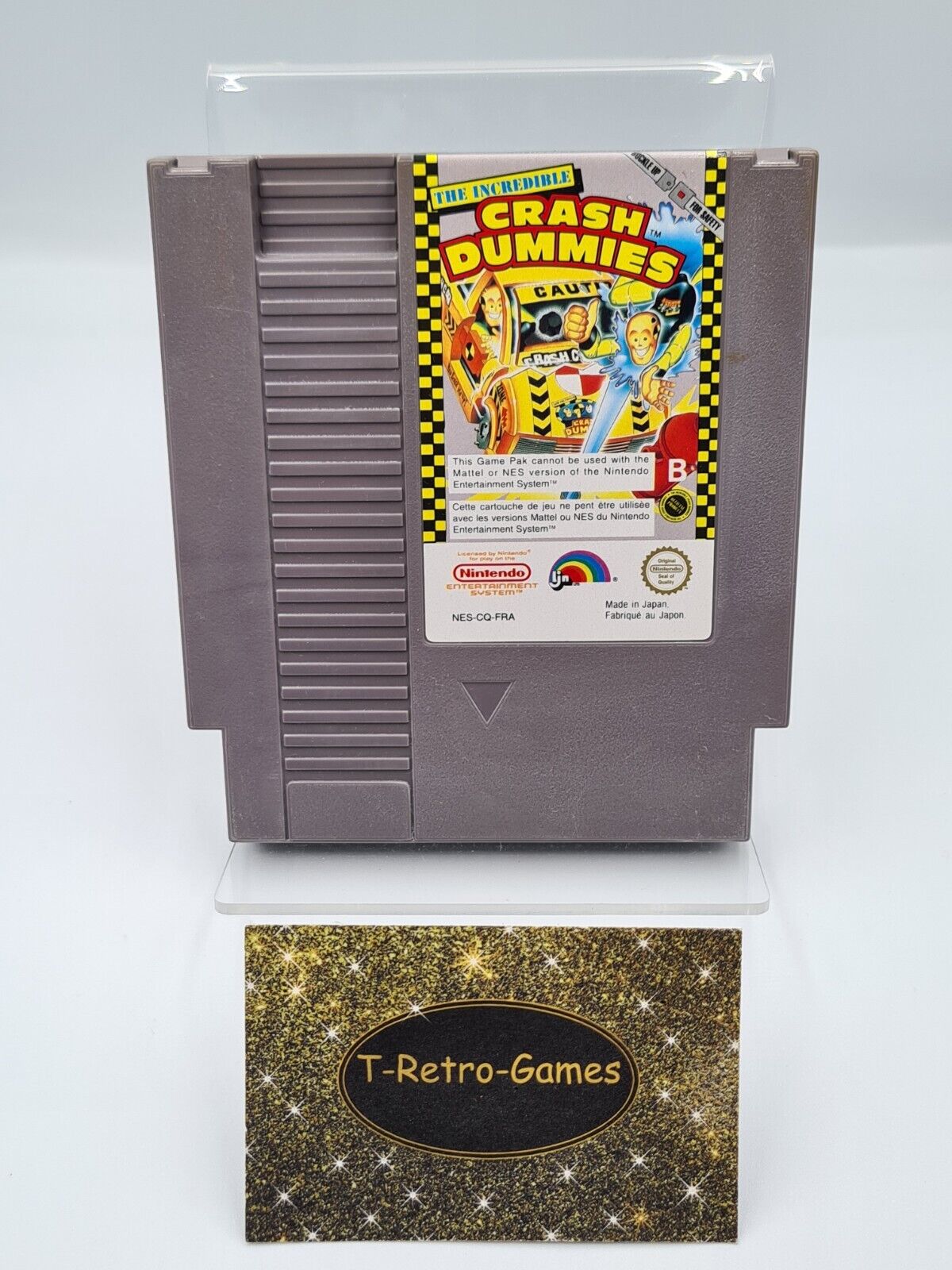 Nintendo NES The Incredible Crash Dummies Modul FRA - T-Retro-Games 