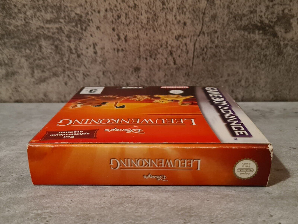 Gameboy Advance Disney's Leeuwenkoning mit OVP und Anleitung HOL - T-Retro-Games 