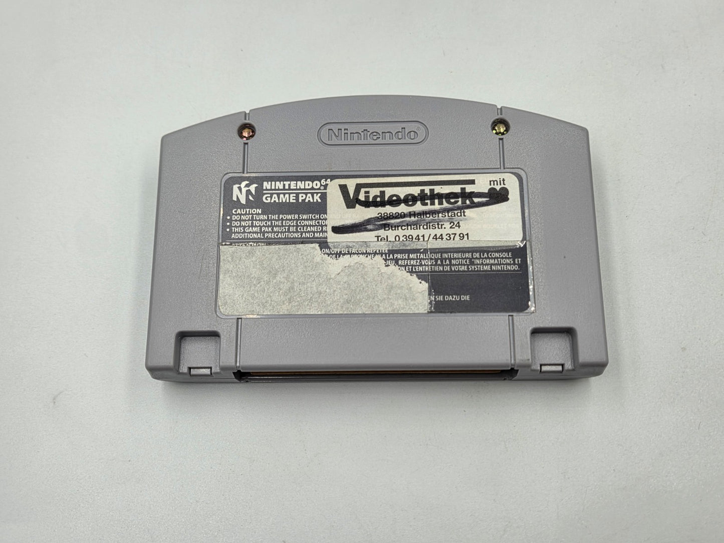N64 Nintendo 64 Airboarder64 mit OVP und Anleitung EUR