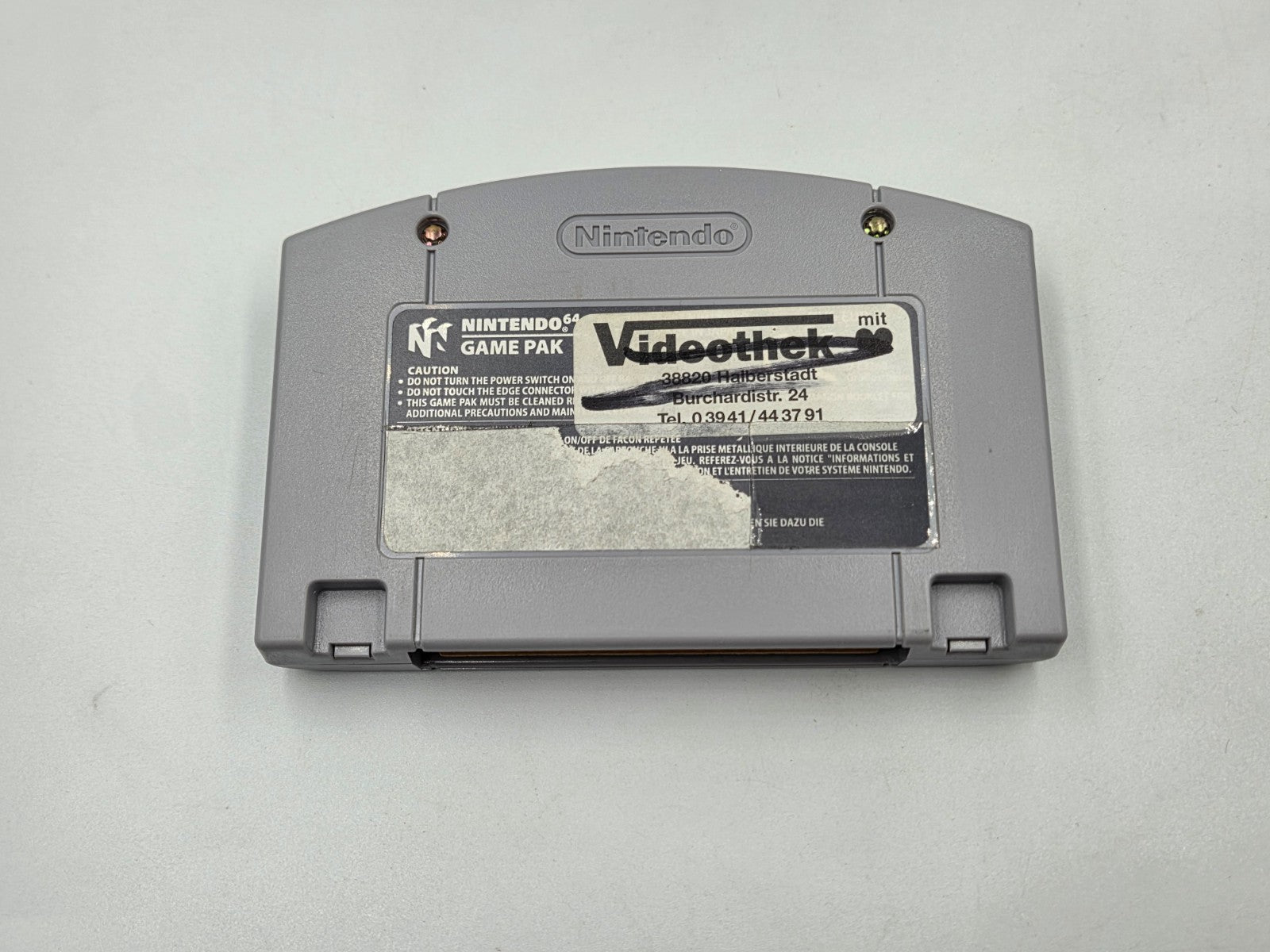 N64 Nintendo 64 Airboarder64 mit OVP und Anleitung EUR