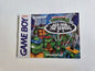 Game Boy Classic Turtles II Back from the Sewers Instruction Booklet FRG