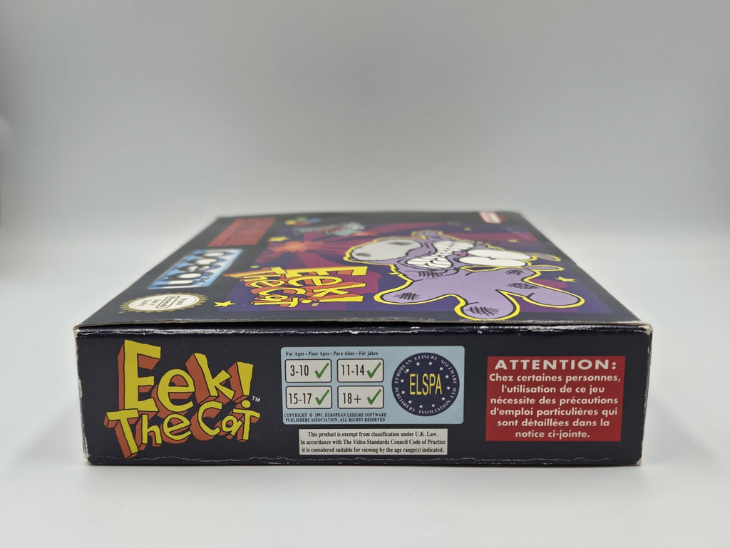  SNES Super Nintendo Eek The Cat mit OVP und  Anleitung UKV