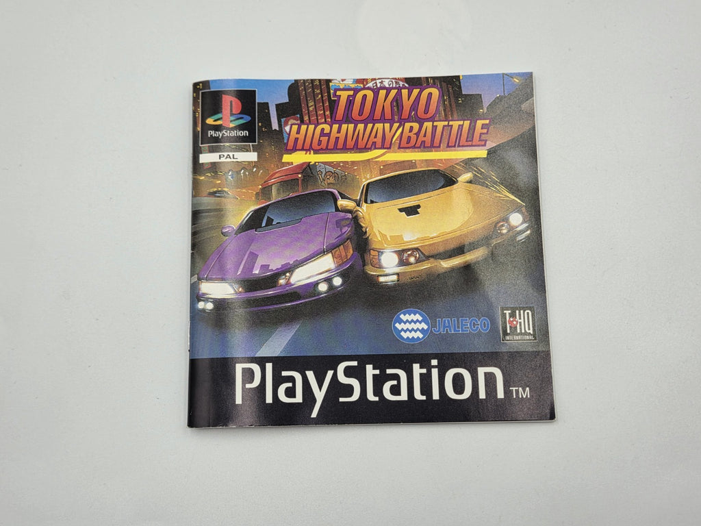 PS1 Playstation 1 Tokyo Highway Battle mit OVP und Anleitung Multilingual - T-Retro-Games 