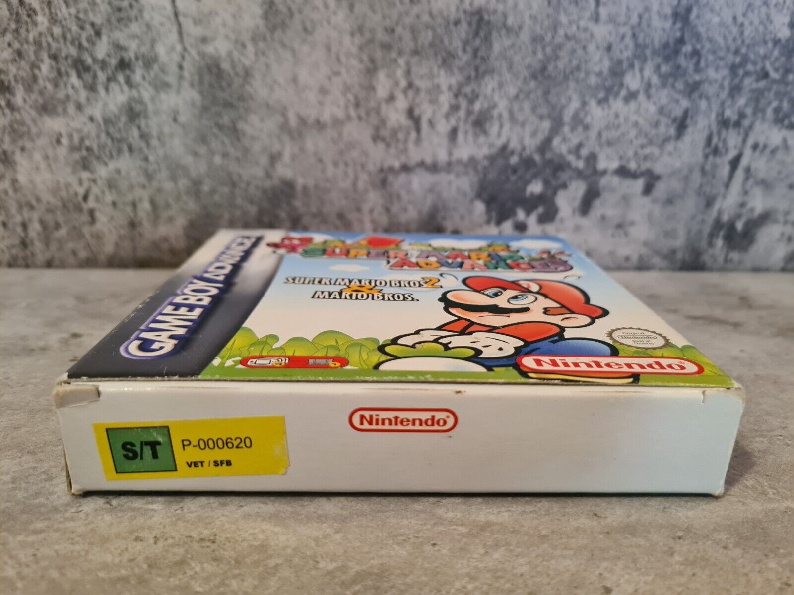 Nintendo Gameboy Advance Super Mario Advance mit OVP und Anleitung EUR - T-Retro-Games 