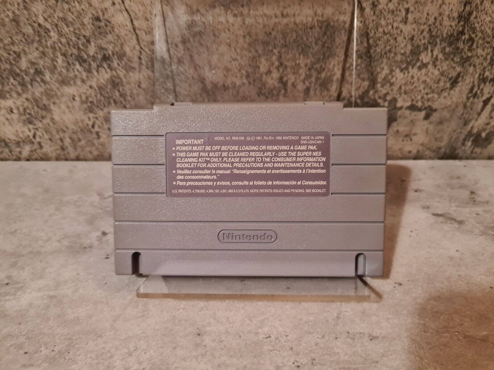 SNES Super Nintendo Bram Stoker's Dracula NTSC USA Modul - T-Retro-Games 